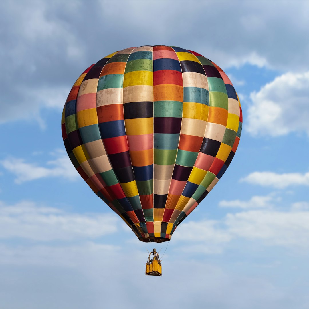 Hot air balloon, a thiccc subject