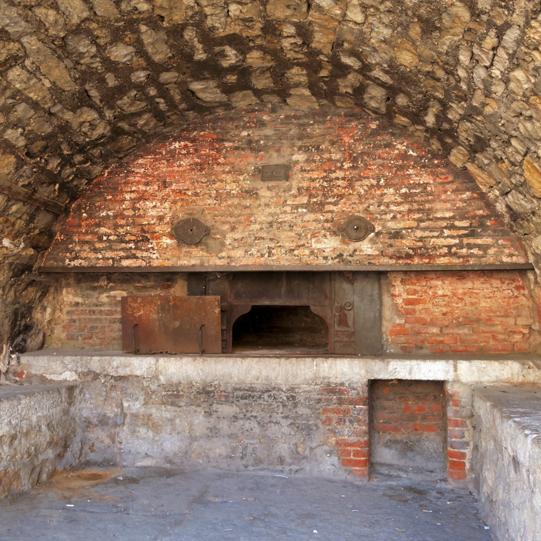 A firebrick furnace, steadfastly supporting ambitions and bread alike.