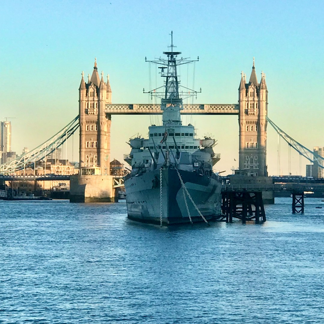 A battleship asserting its presence in the maritime hierarchy.