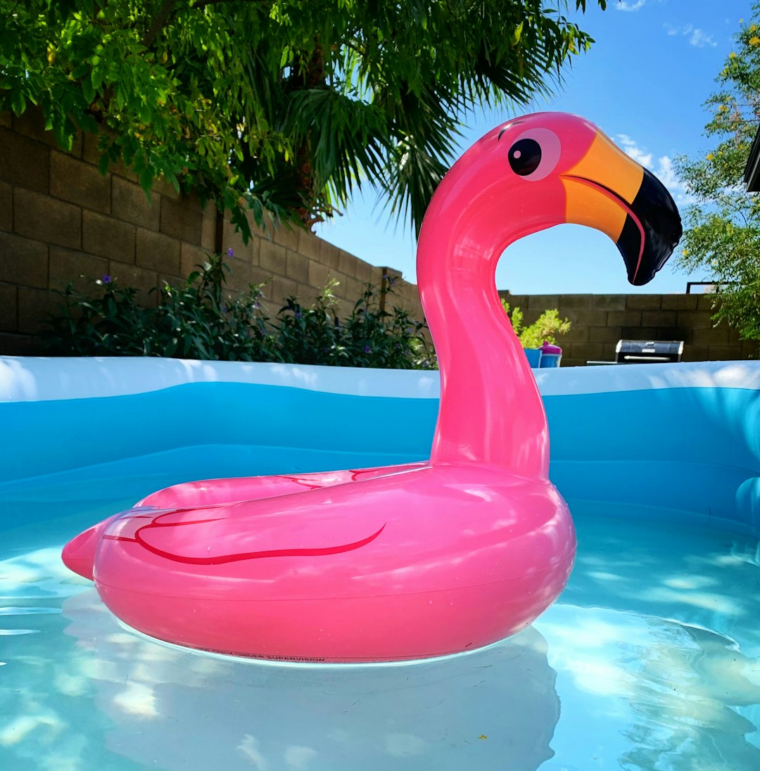 Inflatable Pool Float, a thiccc subject