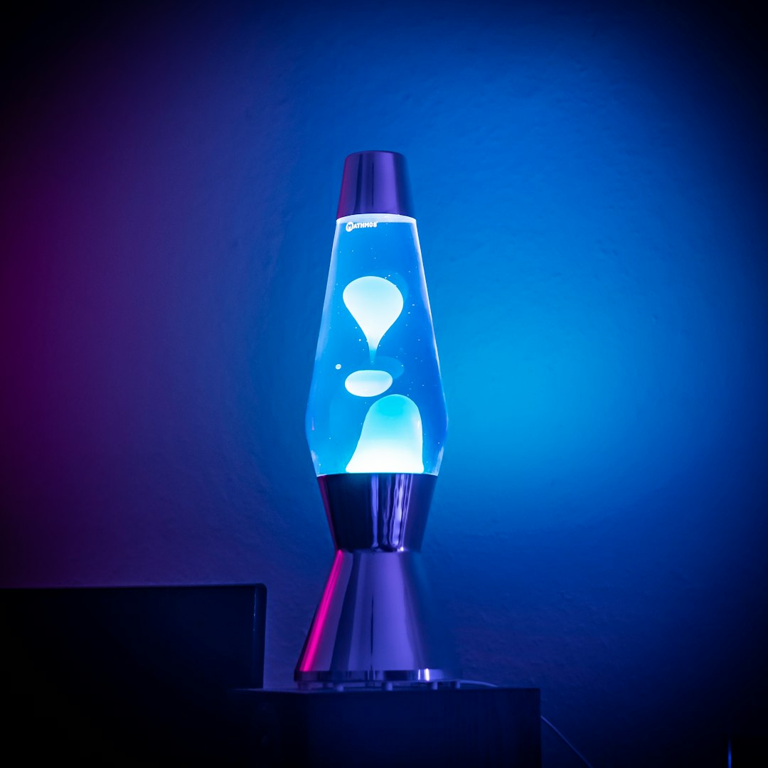 Lava lamp in full flow.
