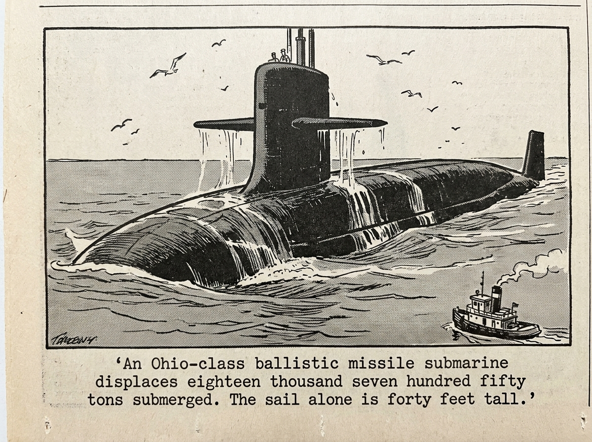 Ohio-class submarine editorial panel