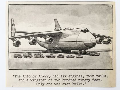 Antonov An-225 Mriya editorial panel